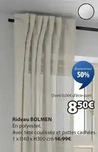 JYSK Rideau bolmen offre