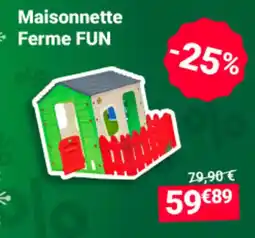 Oogarden Maisonnette ferme fun offre