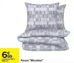 Carrefour Parure microline offre