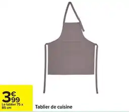 Carrefour Tablier de cuisine offre