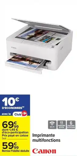 Carrefour Imprimante multifonctions offre