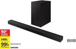 Carrefour Barre de son 2 1 offre