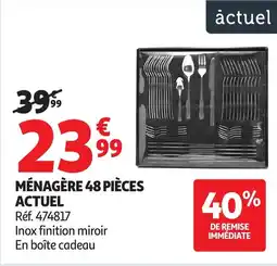 Auchan Ménagère 48 pièces offre