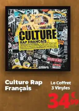 Auchan Culture rap français offre