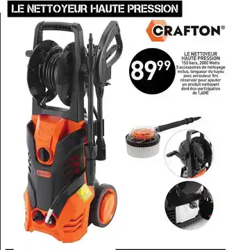 Stokomani Nettoyeur Haute Pression Crafton offre
