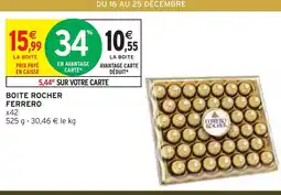 Intermarché Ferrero boite rocher offre