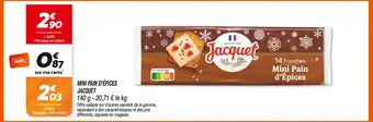 Netto Jacquet mini pain d'épices offre