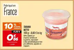 Netto Netto tarama offre