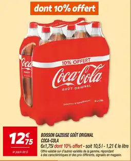 Netto Coca-cola boisson gazeuse goût original offre