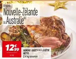 Netto Agneau gigot à rôtir offre