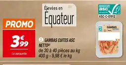 Netto Netto gambas cuites asc offre