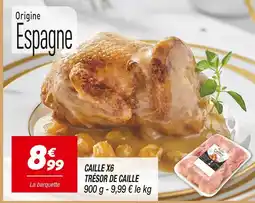 Netto Trésor de caille caille offre