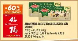 Netto Delacre assortiment biscuits étoile collection noël offre