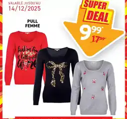 Trafic Pull femme offre