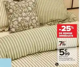 Carrefour Le coussin 45 x 45 cm offre