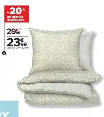 Carrefour La parure offre