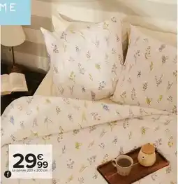 Carrefour La parure 200 x 200 cm offre