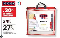 Carrefour Dodo - la couette offre