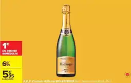 Carrefour Wolfberger - a.o.p. crémant d'alsace brut offre