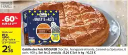 Carrefour Pasquier - galette des rois chocolat offre