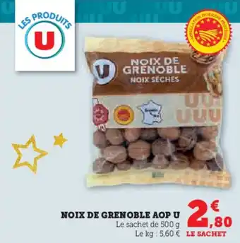 Super U U Noix de grenoble aop offre