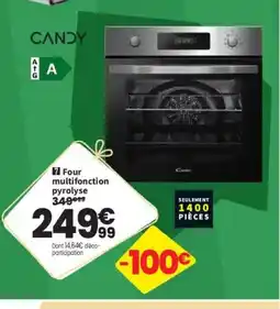 Conforama CANDY Four multifonction pyrolyse offre