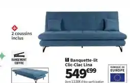 Conforama Banquette-lit Clic-Clac Lina offre