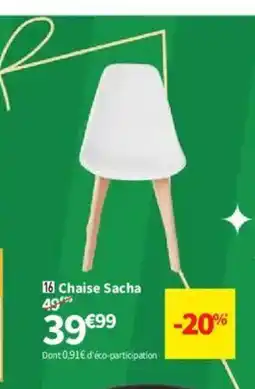 Conforama Chaise Sacha offre
