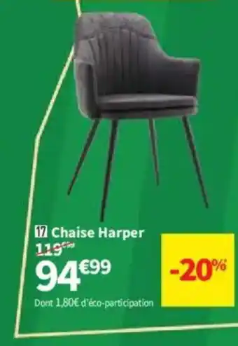 Conforama Chaise Harper offre