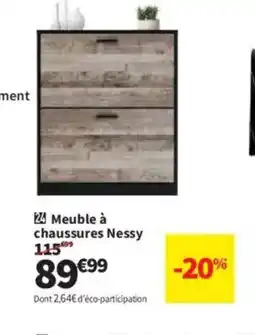 Conforama Meuble à chaussures Nessy offre