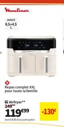 Conforama MOULINEX Airfryer offre