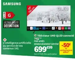 Conforama SAMSUNG Téléviseur UHD QLED connecté offre
