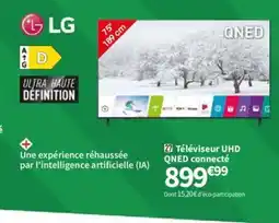 Conforama LG Téléviseur UHD QNED connecté offre