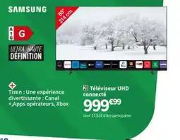 Conforama SAMSUNG Téléviseur UHD connecté offre