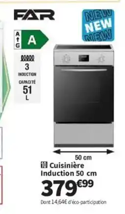 Conforama FAR Cuisinière Induction offre