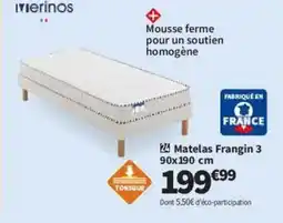 Conforama Matelas Frangin 3 offre