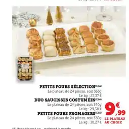 Hyper U Petits fours sélection offre