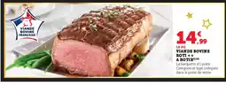 Hyper U Viande bovine roti a rotir offre