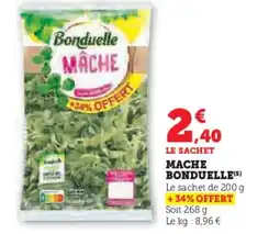 Hyper U BONDUELLE Mache offre