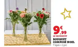 Hyper U Bouquet composé noel offre