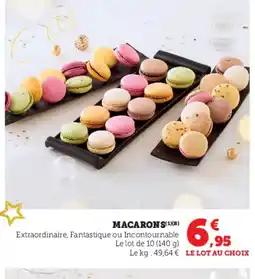 Hyper U Macarons offre
