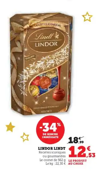 Hyper U LINDOR LINDT offre
