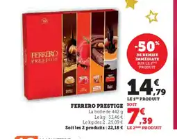 Hyper U FERRERO PRESTIGE offre