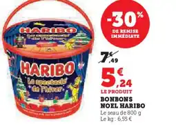 Hyper U HARIBO Bonbons noel offre