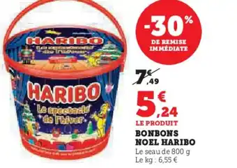 Hyper U HARIBO Bonbons noel offre