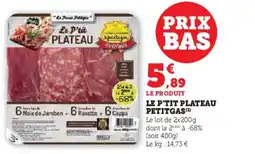 Hyper U PETITGAS Le p'tit plateau offre