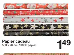 Zeeman Papier cadeau offre
