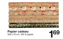 Zeeman Papier cadeau offre