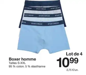 Zeeman Boxer homme offre