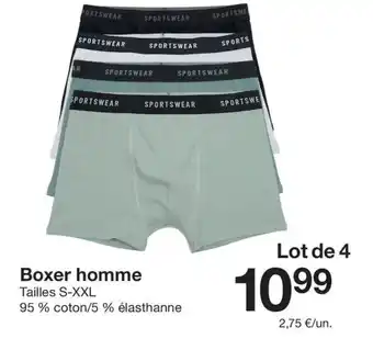 Zeeman Boxer homme offre